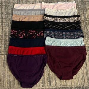 15 Victoria's Secret High-Leg Briefs